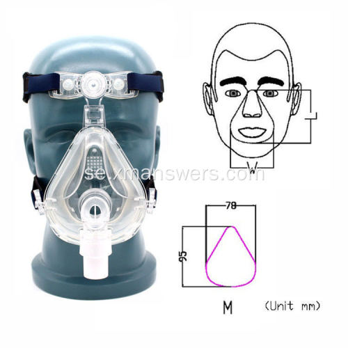 CPAP-masker för näskudde av medicinsk kvalitet